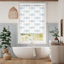 Colorized Demoiselle Dragonfly Cornflower  Roller Blind 3619