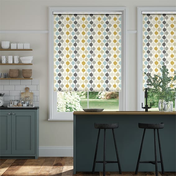Colorized Taimi Stripe Coast Roller Blind