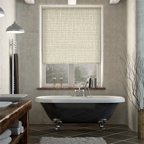 Colorized Amazon Blackout Vanilla Roller Blind
