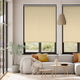 Colorized Thermal Plus Biscuit  Energy Saving Roller Blind 3659