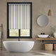 Colorized Splash Blackout Hampton Stripe Naturale Roller Blind 3677
