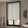 ColorizedZoom Splash Blackout Hampton Stripe Naturale Roller Blind 3677