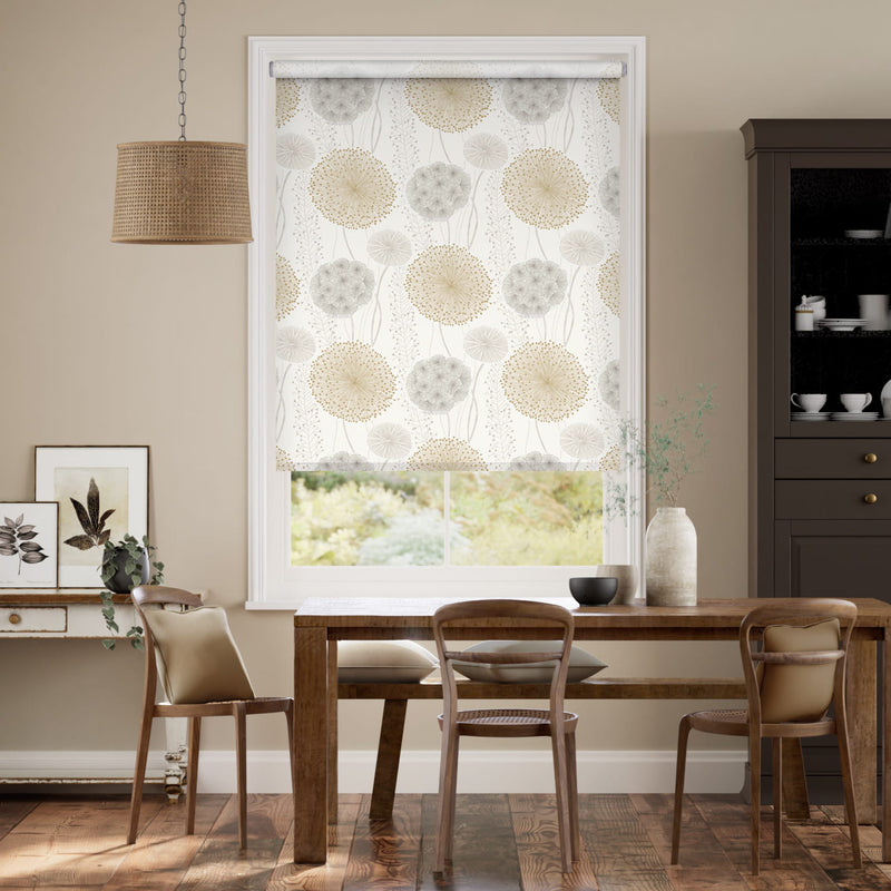 Colorized Gardenia Sand  Roller Blind 3691