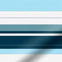 ColorizedPLA Splash Blackout Letterbox Blue Roller Blind 3694