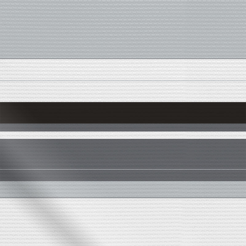 ColorizedFabricZoom Splash Blackout Letterbox Noir Roller Blind 9010