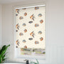 ColorizedZoom Splash Blackout Kamanu Amber Roller Blind 3706