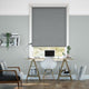 Colorized Canali Blackout Steeple Grey  Roller Blind 3722