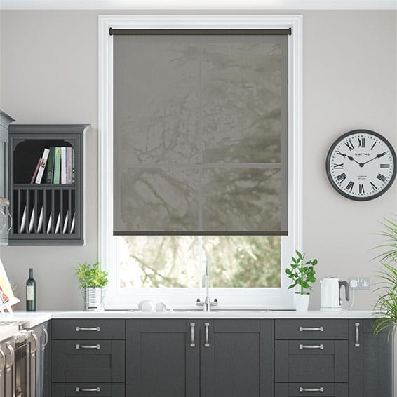 Colorized Oculus Slate  Magic Screen Roller Blind