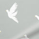 ColorizedPLA Splash Blackout Paper Doves Silver Roller Blind 3744