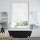 Colorized Waves Blackout White Roller Blind 3754