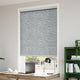 ColorizedZoom Caress Blackout Silver Roller Blind 3759