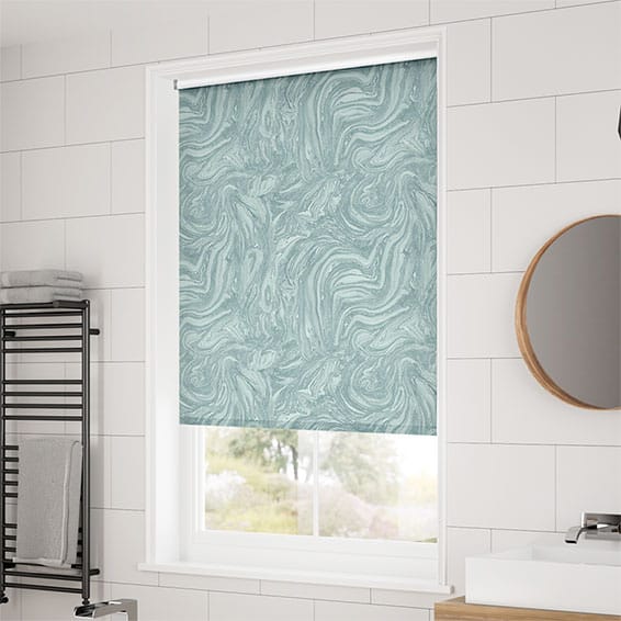 ColorizedZoom Splash Blackout Makrana Mist Roller Blind