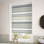 ColorizedZoom Calcutta Stripe Blue Mist Roller Blind 3763