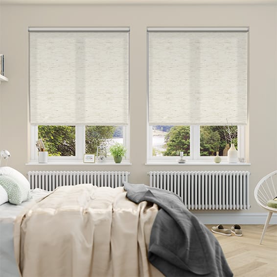 Colorized Simplicity Linen Ivory Roller Blind 3768