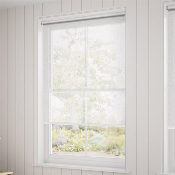 ColorizedZoom Filtra Voile White Roller Blind 3781