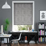 Colorized Adriana Glimmer Blackout Pewter Roller Blind 3783