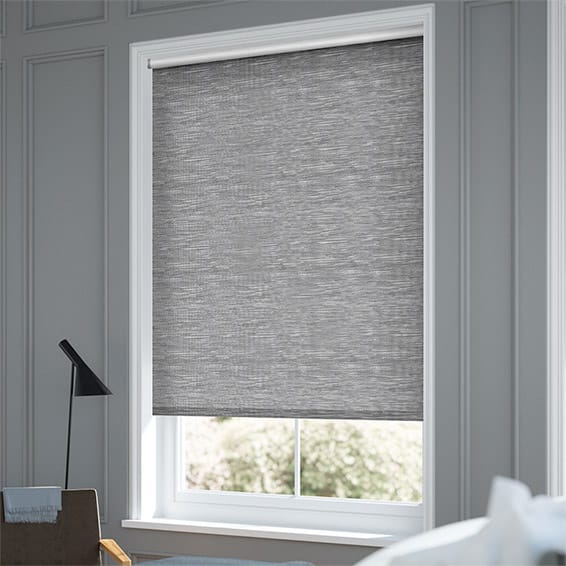 ColorizedZoom Lysander Blackout Titanium Grey Roller Blind 3790
