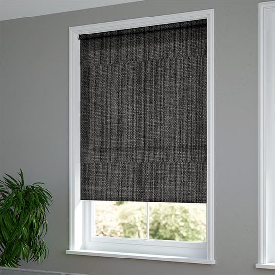 ColorizedZoom Grazia Slate Roller Blind 3793