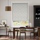 Colorized William Morris Sunflower Silver Grey Roller Blind 3822