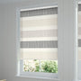 ColorizedZoom Electric Cardigan Stripe Stone Roller Blind 3846