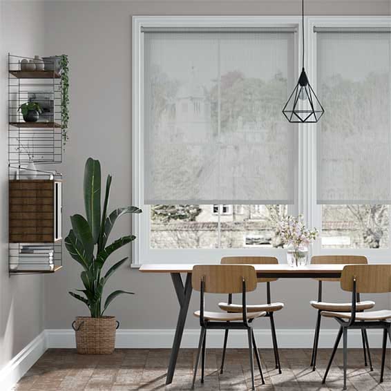 Colorized Electric Oculus Modern Grey Roller Blind 3853