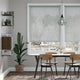 Colorized Electric Oculus Modern Grey Roller Blind 3853