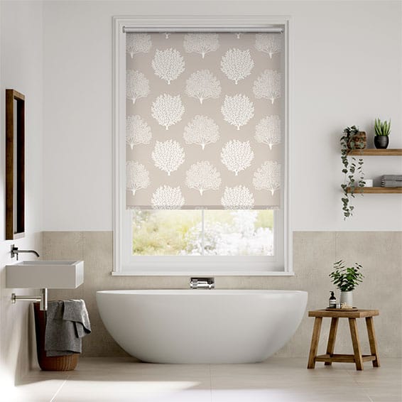 Colorized Splash Blackout Coraline Stone Roller Blind