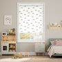 Colorized Tiny Rainbows Blackout Candy Roller Blind