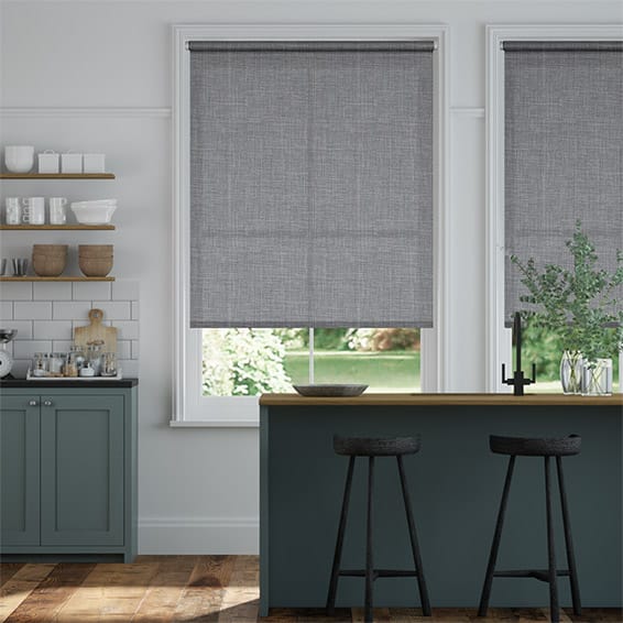 Colorized Laurent Steeple Grey  Roller Blind 3895