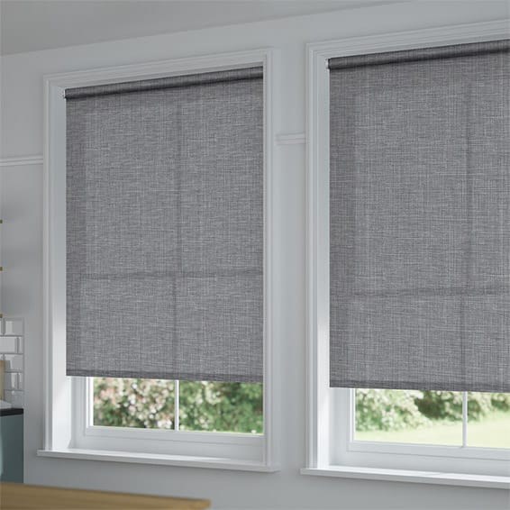 ColorizedZoom Laurent Steeple Grey  Roller Blind 3895