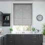 Colorized Laurent Silver Grey Roller Blind 3893