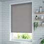 ColorizedZoom Metropolis PVC Blackout Pewter Roller Blind 3921