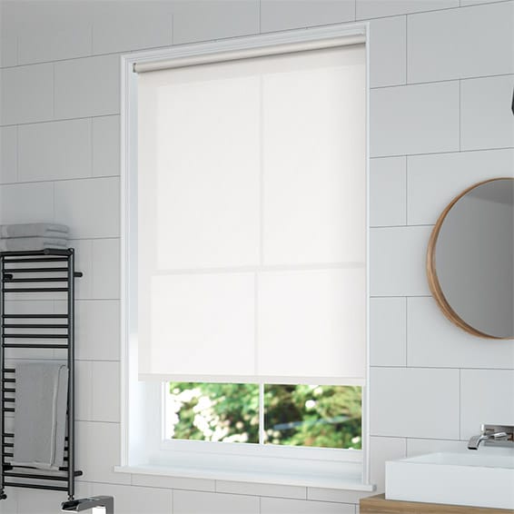 ColorizedZoom City Winters Day Roller Blind 3934