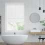 Colorized Tessere Dove White Roller Blind