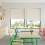 Colorized Contract Thermal Plus Ecru  Roller Blind 3970