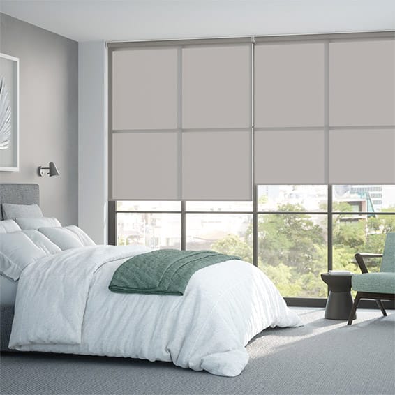 ColorizedZoom Contract Capital Pearl Grey Roller Blind 3994