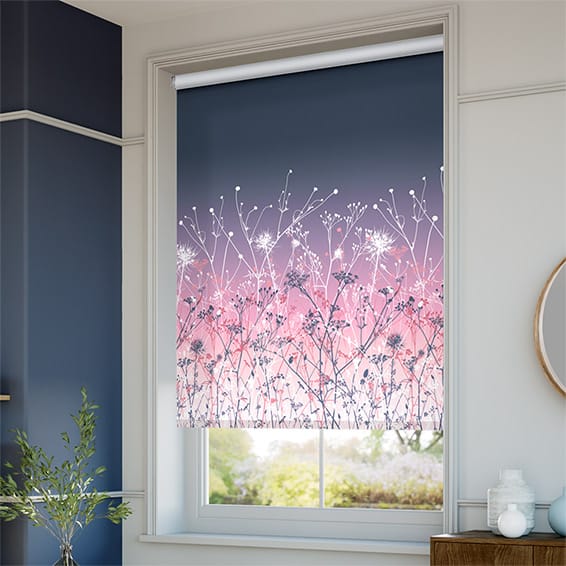 ColorizedZoom September Meadow Dusk Roller Blind Zoom 8990