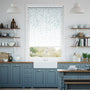 Colorized Blossom Duck Egg Roller Blind 4000