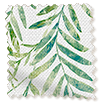 ColorizedSwatch Dappled Ferns Leaf Green Roller Blind sample image