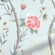 ColorizedPLA Chinoiserie Duck Egg Roller Blind 4009
