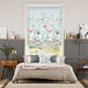 Colorized Chinoiserie Duck Egg Roller Blind 4009