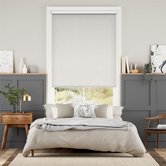 Colorized Fara Blackout Morning Mist Roller Blind 4019