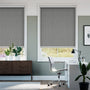Colorized Electric Static Blackout Pebble  Roller Blind 4063