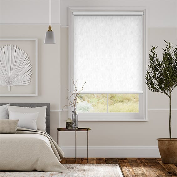 Colorized Electric Static Blackout White  Roller Blind 4065