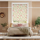 Colorized Orchid Trail Berry Lime Roller Blind 4078