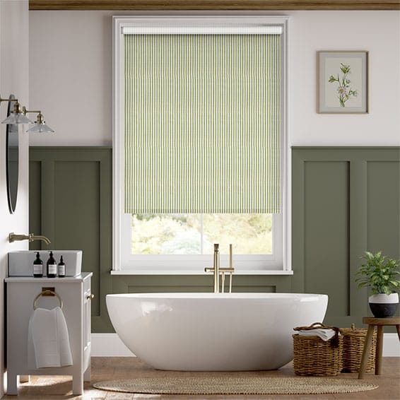 Colorized Choices Ella Stripe Apple Roller Blind 4080