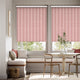 Colorized Choices Ella Stripe Strawberry Roller Blind