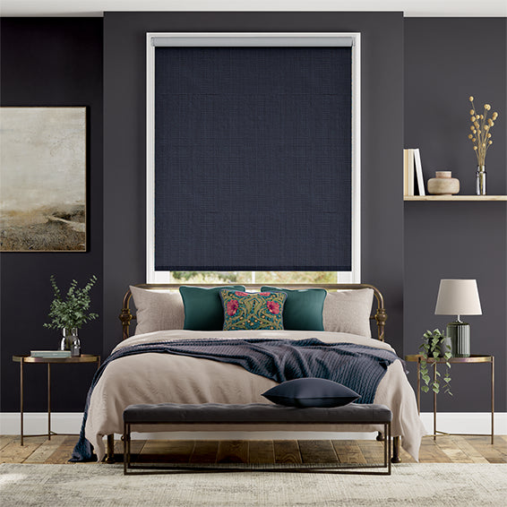 Colorized Choices Etta Indigo Roller Blind 4100
