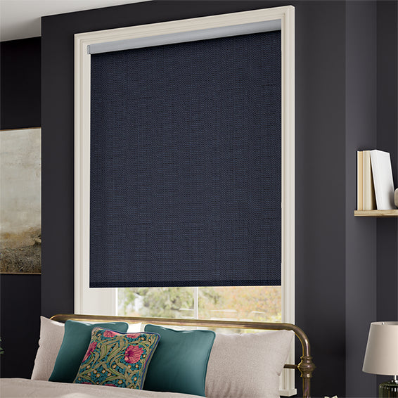 ColorizedZoom Choices Etta Indigo Roller Blind 4100