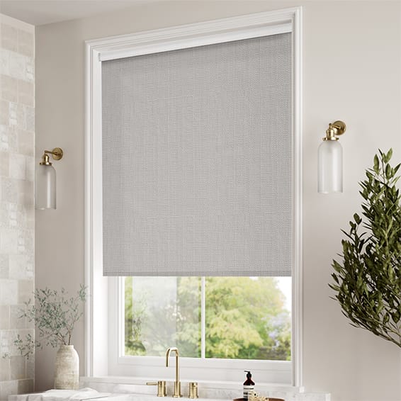 ColorizedZoom Choices Etta Argent Grey Roller Blind 4096